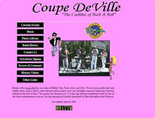 Tablet Screenshot of coupedeville.com